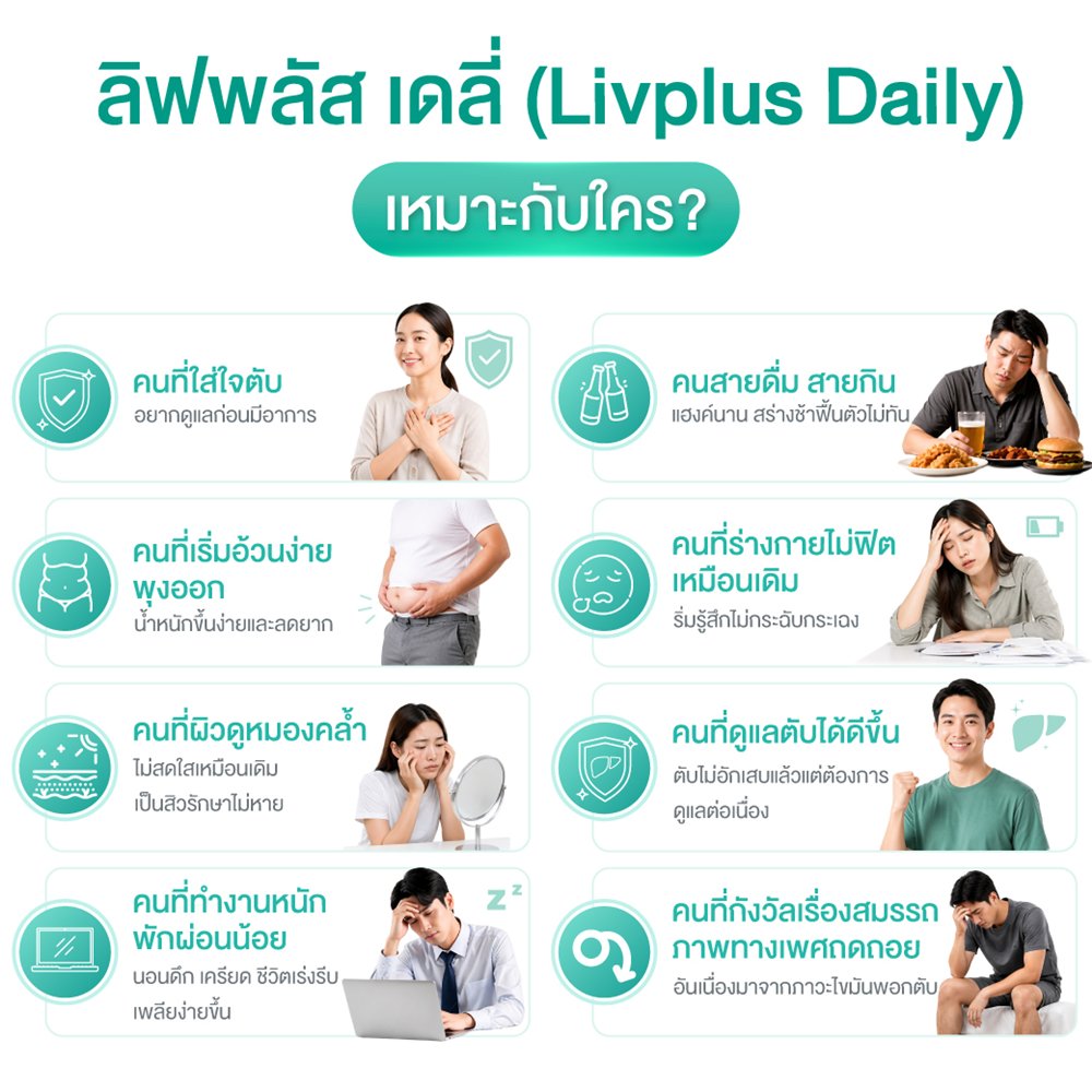 ลิฟพลัส เดลี่ เหมาะกับใคร